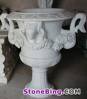 Marble Flower Pot FLP 06