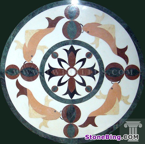 Marble Medallion TE3-1