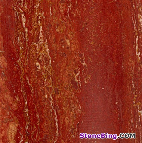 Rosso Travertine Tile