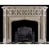 Antique 307 Limestone Fireplace