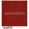 Rosso Stardust Quartz Tile