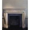 Statuary White Marble Fireplace