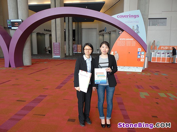 StoneBing at Coverings 2013