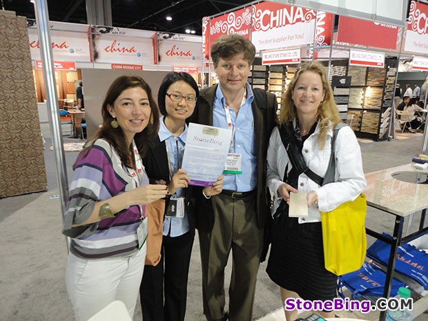 StoneBing at Coverings 2013