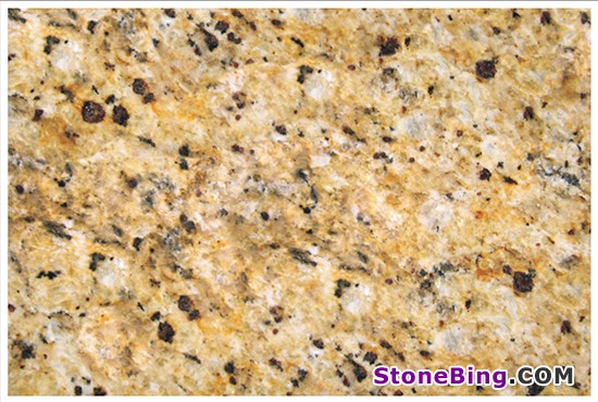 Crystal Gold Granite Slab