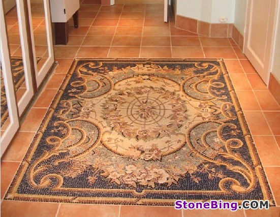 Handmade Natural Stone Mosaic Floor