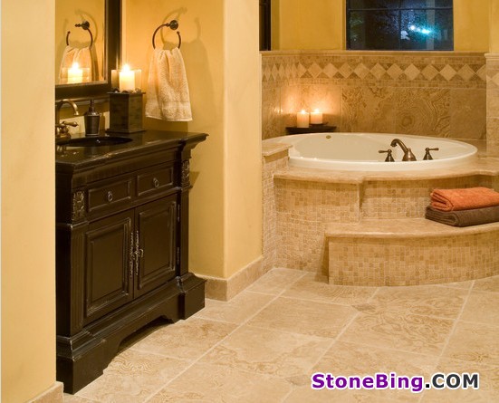 Stone Mosaic Home Design Photo