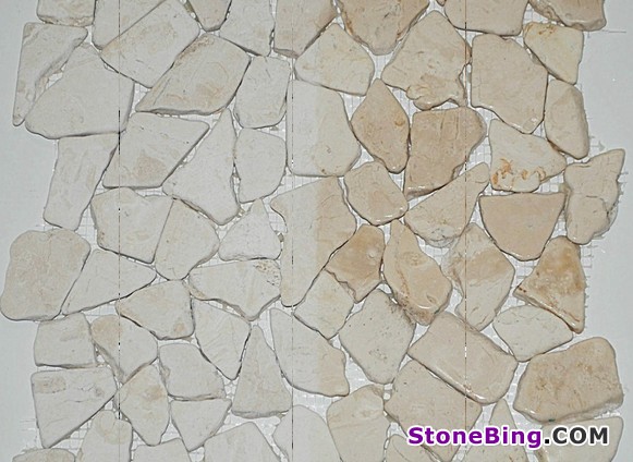 Kuta White Flat Stone