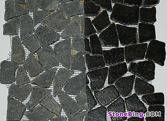 Candee Black Flat Stone