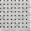 Bianco Carrara Basketweave Mosaic