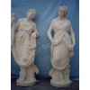 317 Canova Dancers Statues
