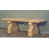 374 Antique Straight Bugne Bench