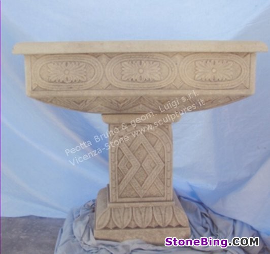 019 Square Byzantine Planter