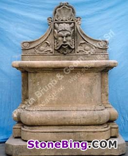 020 Wall Fountain with Mask