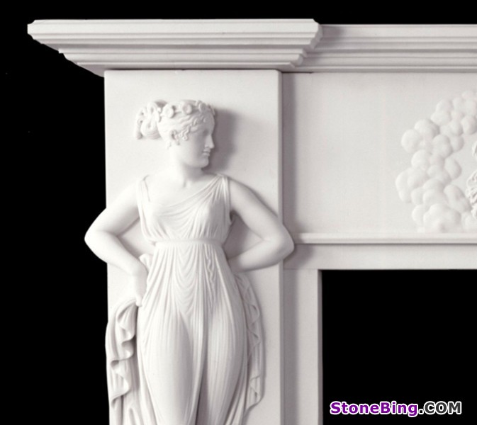 Canova #375 Marble Mantel