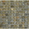 Gold-Green Mosaic Tile