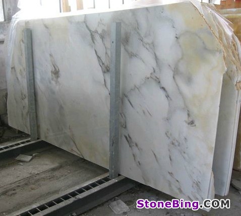 Calacatta Bronze Marble Slab