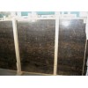 Ebony Gold Marble Slab