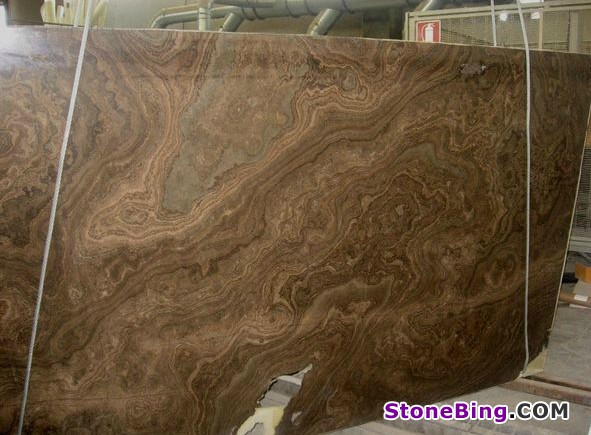 Marron Glaces Marble Slab