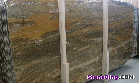 Brown Savana Granite Slab