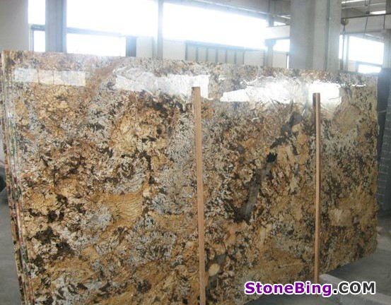 Golden Queen Granite Slab