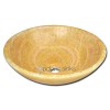 Honey Onyx Vessel Sink P358