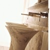 Slim Travertine Basin