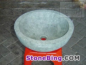 Green Bali Marble Sink