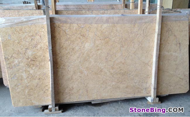 Spring Yellow Marble Slab