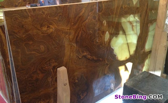 Chocolate Onyx Slab