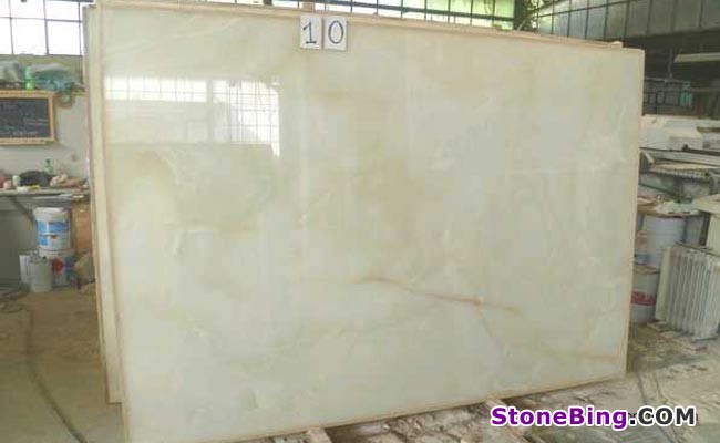 Snow Wihte Onyx Slab