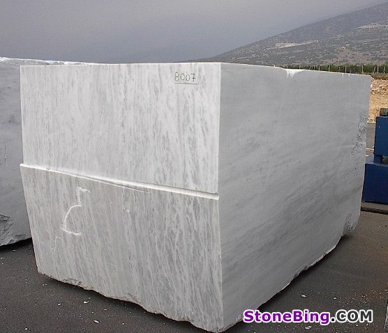 Carrara White Marble Block