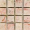Jungle Pink Marble Mosaic