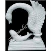 Marble Lamp With Animal Work