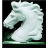 Marble Horse Head Statue