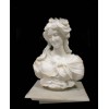 White Marble Lady Statue