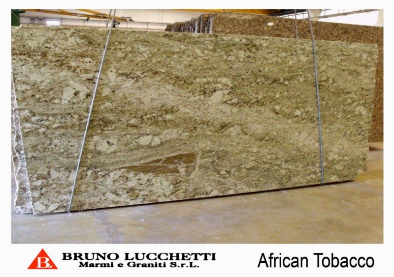 African Tobacco Granite Slab