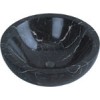 Black Marble Round Sink