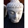 Limestone Carved Buddha Head