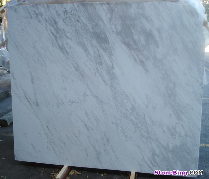 Imperial White Marble Slab