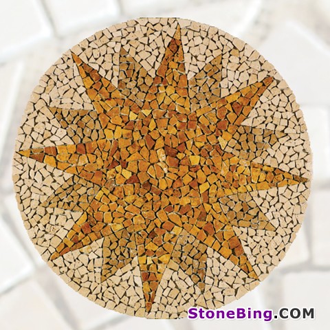 Round Mosaic Medallion MD 02