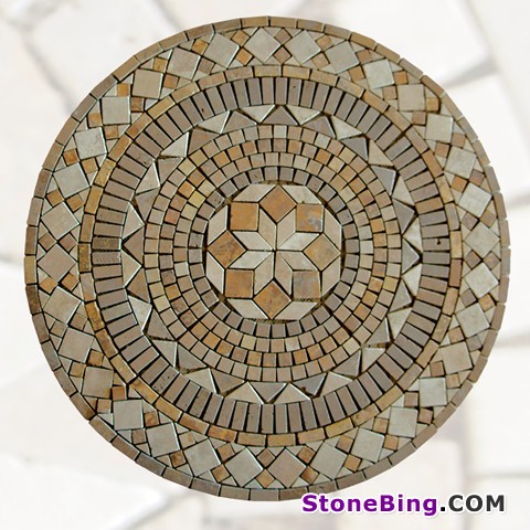 Round Mosaic Medallion MD 08