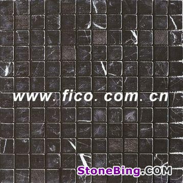 Black Marble Mosaic MG-053