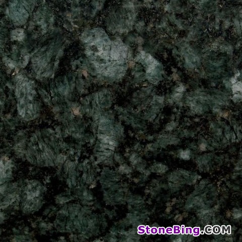 Peacock Green Granite Tile