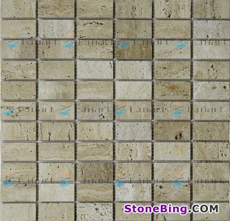 Travertine Mosaic EMA008