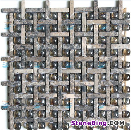 Stone Subway Glass Mosaic EM10CS04