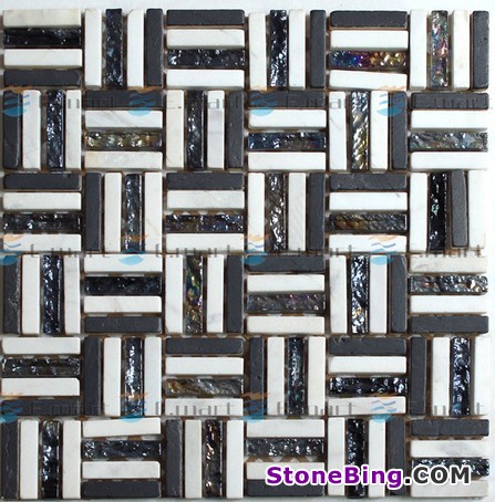 Stone Subway Glass Mosaic EM942CSH10