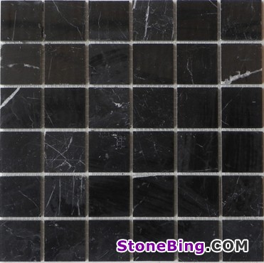Black Marble Mosaic EMSC024