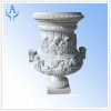 Granite Grey Flower Pot