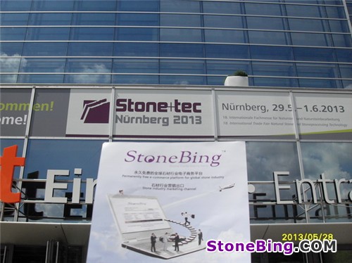 StoneBing at Stone+tec Nuremberg 2013